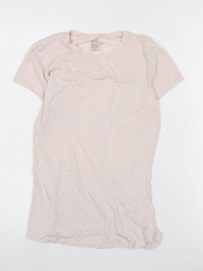 Gap Women's Ivory T-Shirt, M, Crew Neck, Casual