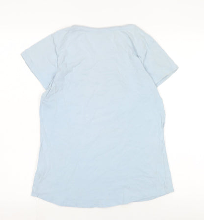 Mountain Warehouse Women's Blue T-Shirt, Size L - Casual