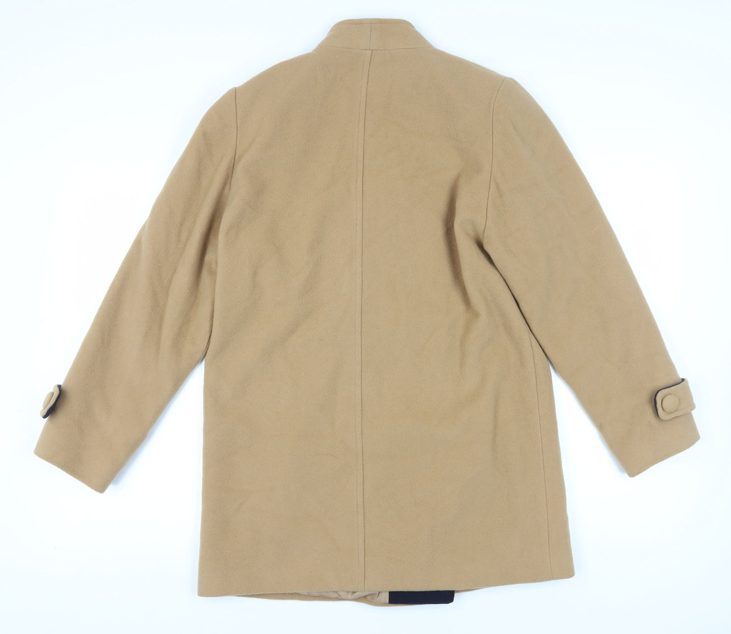 Womens UK Size 10 Kesta Beige Overcoat