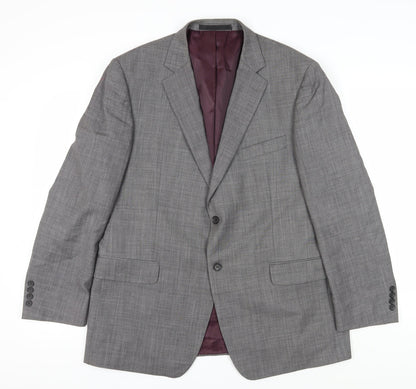 Mens UK Size 44 Marks and Spencer Regular Grey Suit Jacket