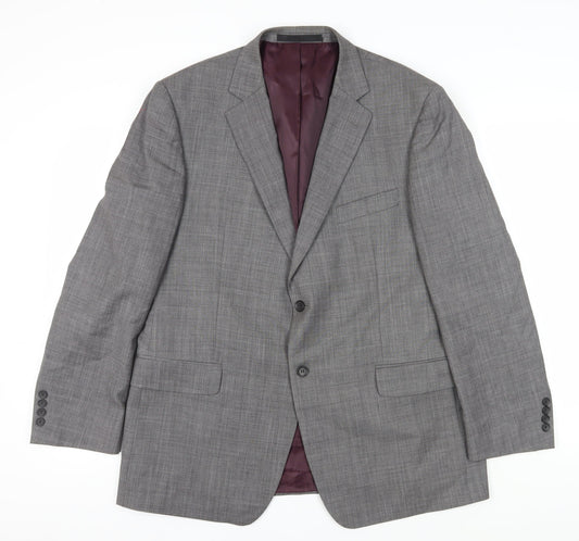 Mens UK Size 44 Marks and Spencer Regular Grey Suit Jacket