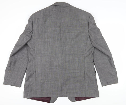 Mens UK Size 44 Marks and Spencer Regular Grey Suit Jacket