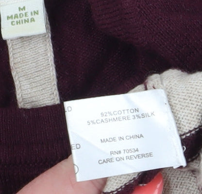 Orvis Women's Multicoloured Striped Pullover M