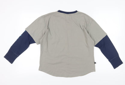 Airwalk Boys Grey Graphic Long Sleeve T-Shirt 6 Years Regular