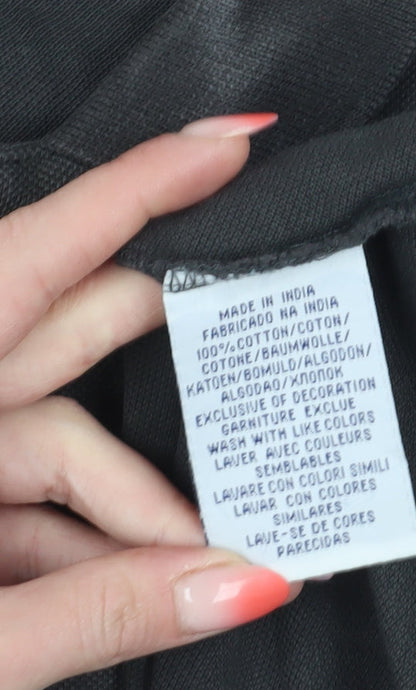 Ralph Lauren Men's Black Long Sleeve Polo Size L