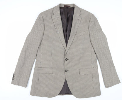 Mens UK Size 42 Marks and Spencer Regular Brown Suit Jacket