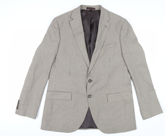 Mens UK Size 42 Marks and Spencer Regular Brown Suit Jacket