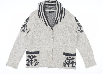 Tivoli Cardigan for Women, Grey, XL, Classic Style