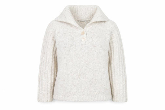 Womens UK Size M Elizabeth Scott Ivory Pullover Jumper
