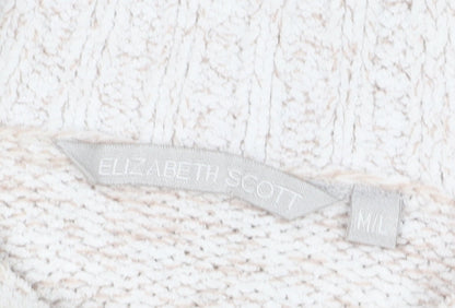 Elizabeth Scott Women's Ivory Pullover Sweater M