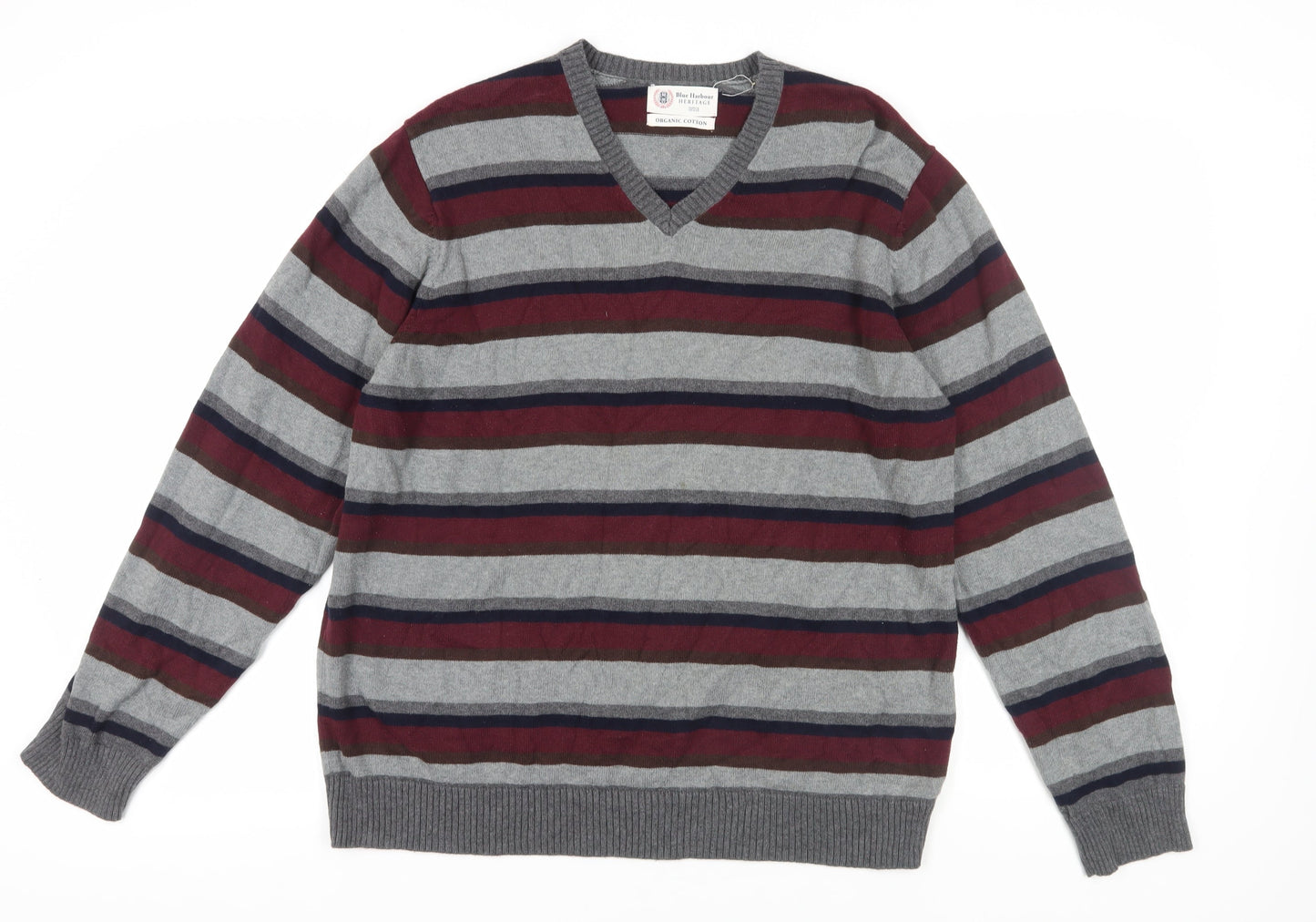 Marks and Spencer Men's Multicoloured XL Pullover Jumper
