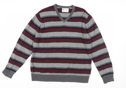 Marks and Spencer Men's Multicoloured XL Pullover Jumper