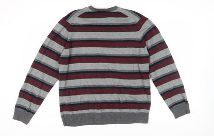 Marks and Spencer Men's Multicoloured XL Pullover Jumper