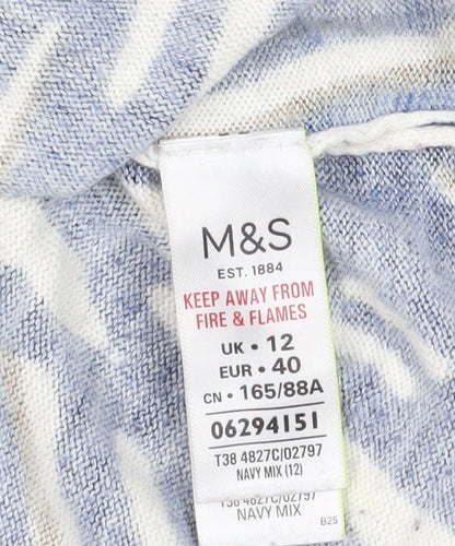 Womens UK Size 12 Marks and Spencer Multicoloured Pullover Jumper