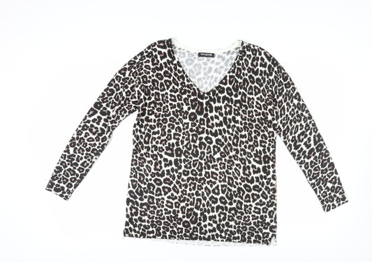Womens UK Size 12 Debenhams Multicoloured Pullover Jumper