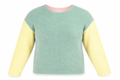 Womens UK Size M Only Multicoloured Pullover Jumper