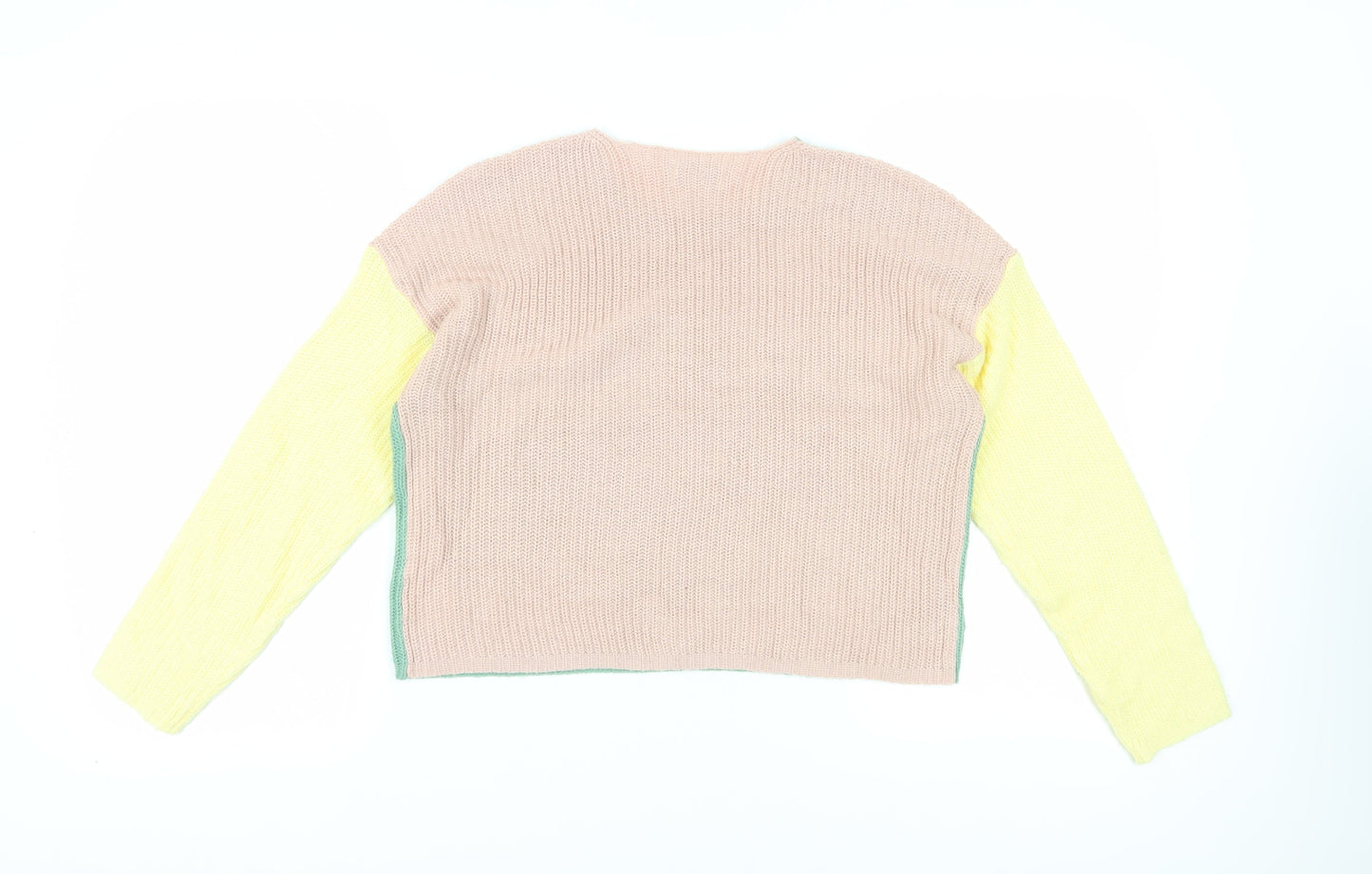 Womens UK Size M Only Multicoloured Pullover Jumper