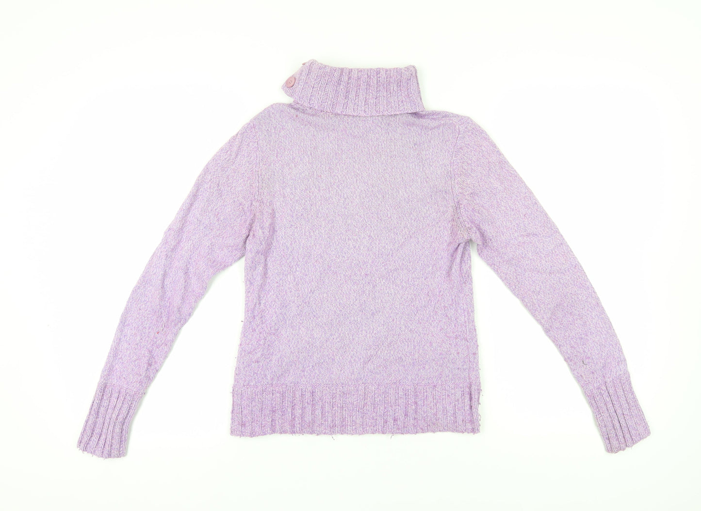 Womens UK Size 10 Marks and Spencer Purple Pullover Jumper