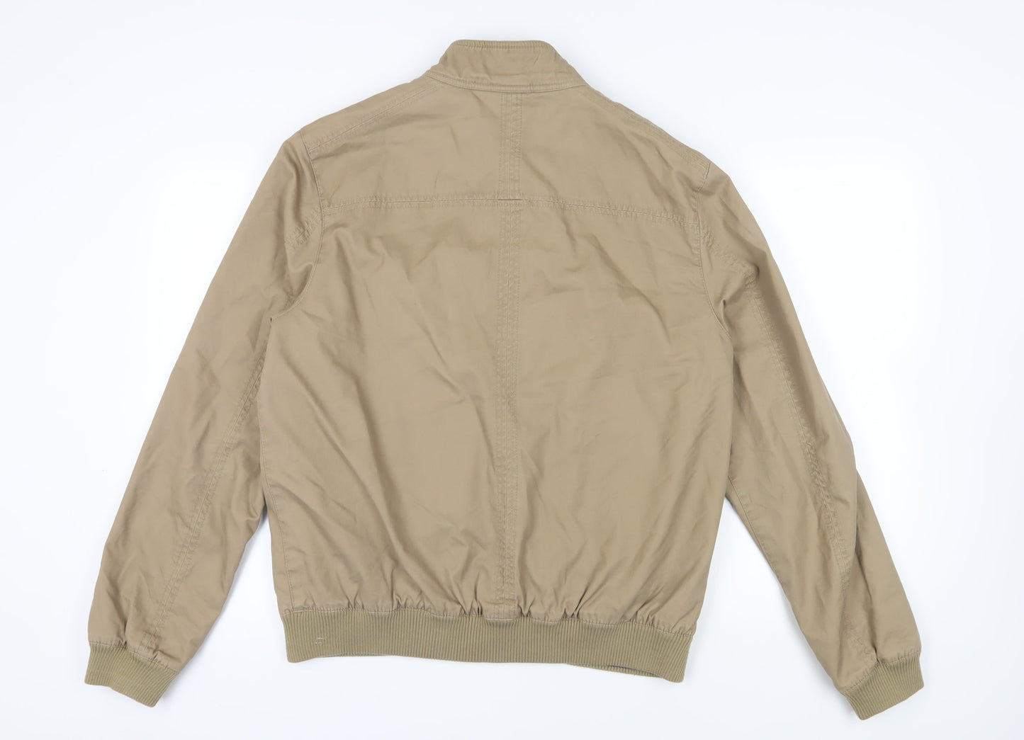 Mens UK Size XL John Lewis Beige Bomber Jacket