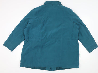 Womens UK Size XL BM Blue Basic Jacket