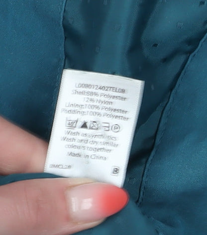 Womens UK Size XL BM Blue Basic Jacket