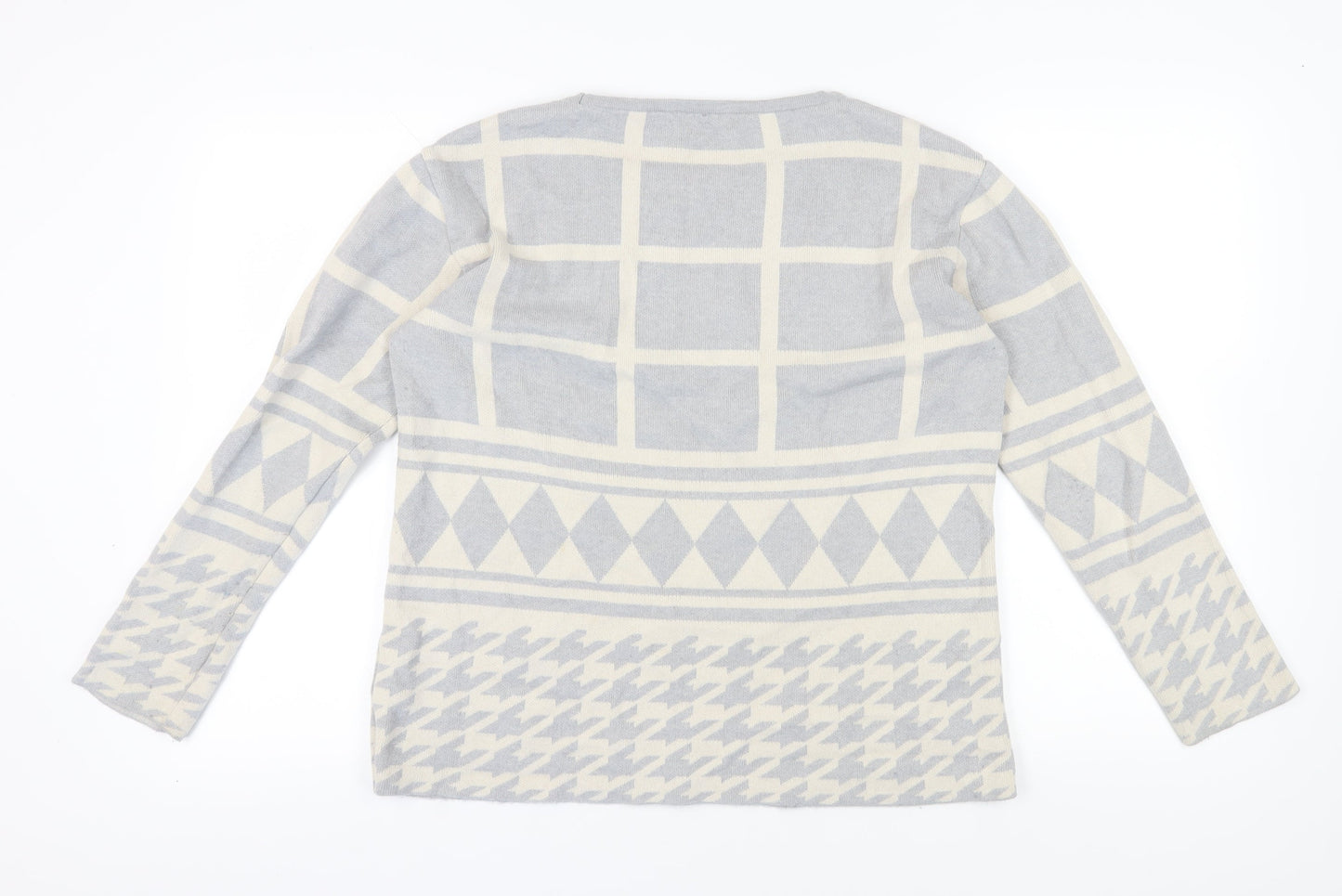 Womens UK Size 14 Marks and Spencer Grey Pullover Jumper