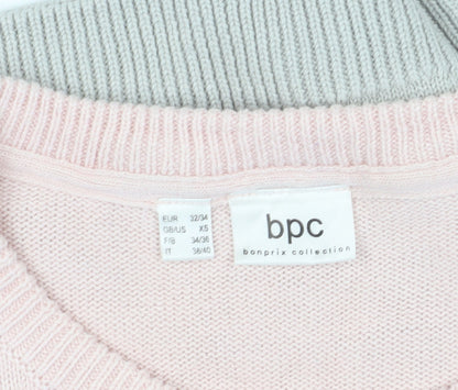 Womens UK Size XS Bonprix Collection Pink Pullover Jumper