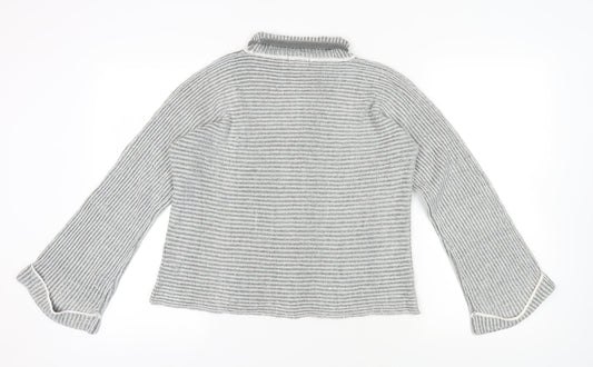 Womens UK Size M QED London Grey Pullover Jumper