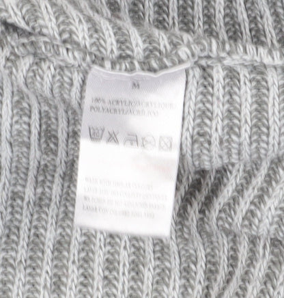 Womens UK Size M QED London Grey Pullover Jumper