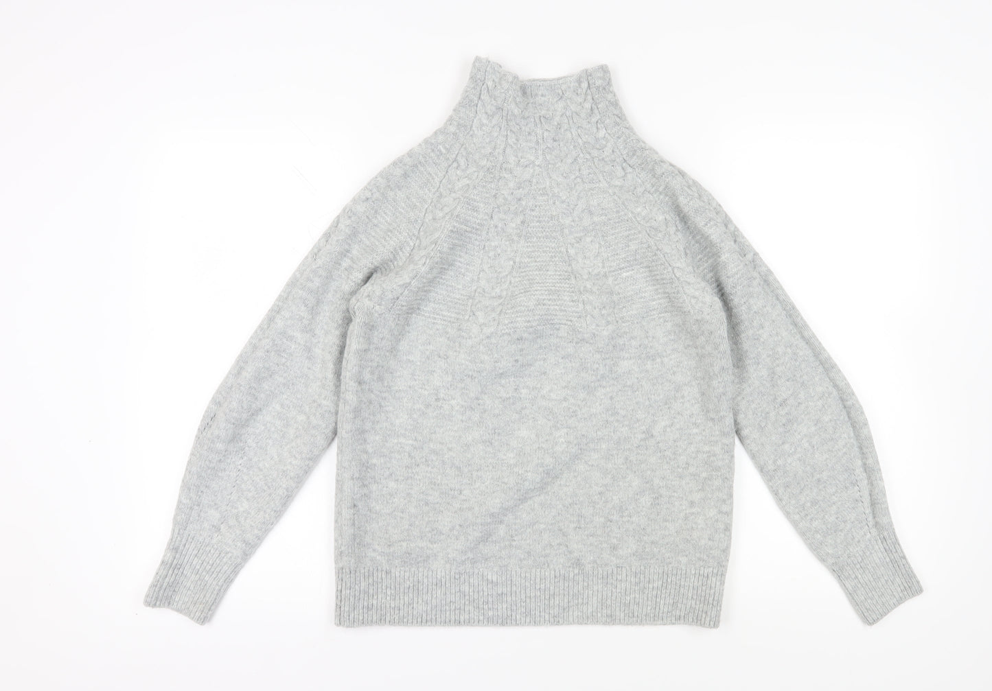 Womens UK Size XS Topshop Grey Jumper Jumper