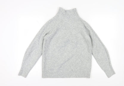 Womens UK Size XS Topshop Grey Jumper Jumper