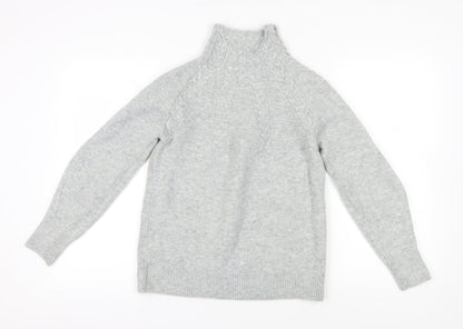 Womens UK Size XS Topshop Grey Jumper Jumper