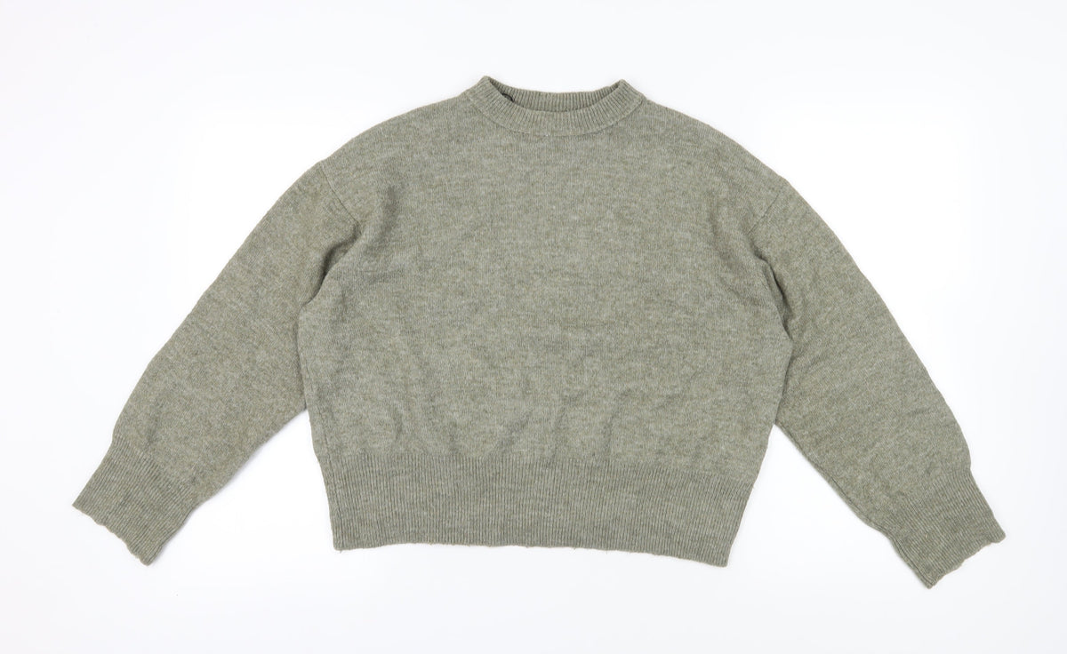 Womens UK Size S H&M Grey Pullover Jumper