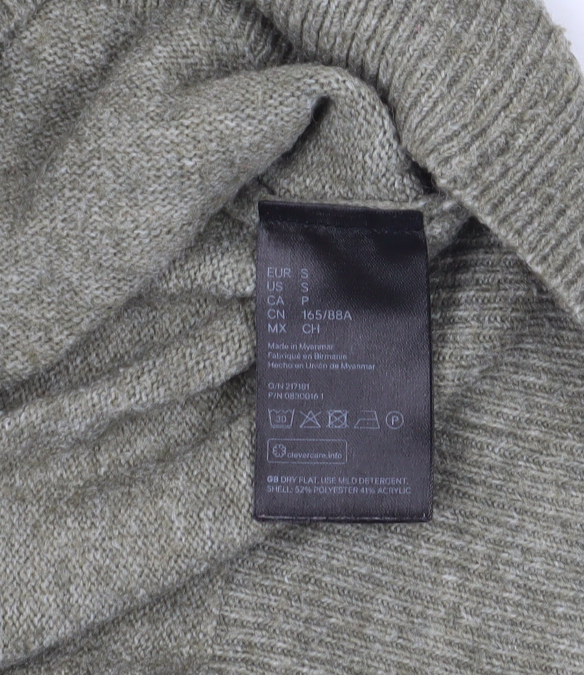 Womens UK Size S H&M Grey Pullover Jumper