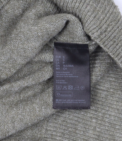 Womens UK Size S H&M Grey Pullover Jumper