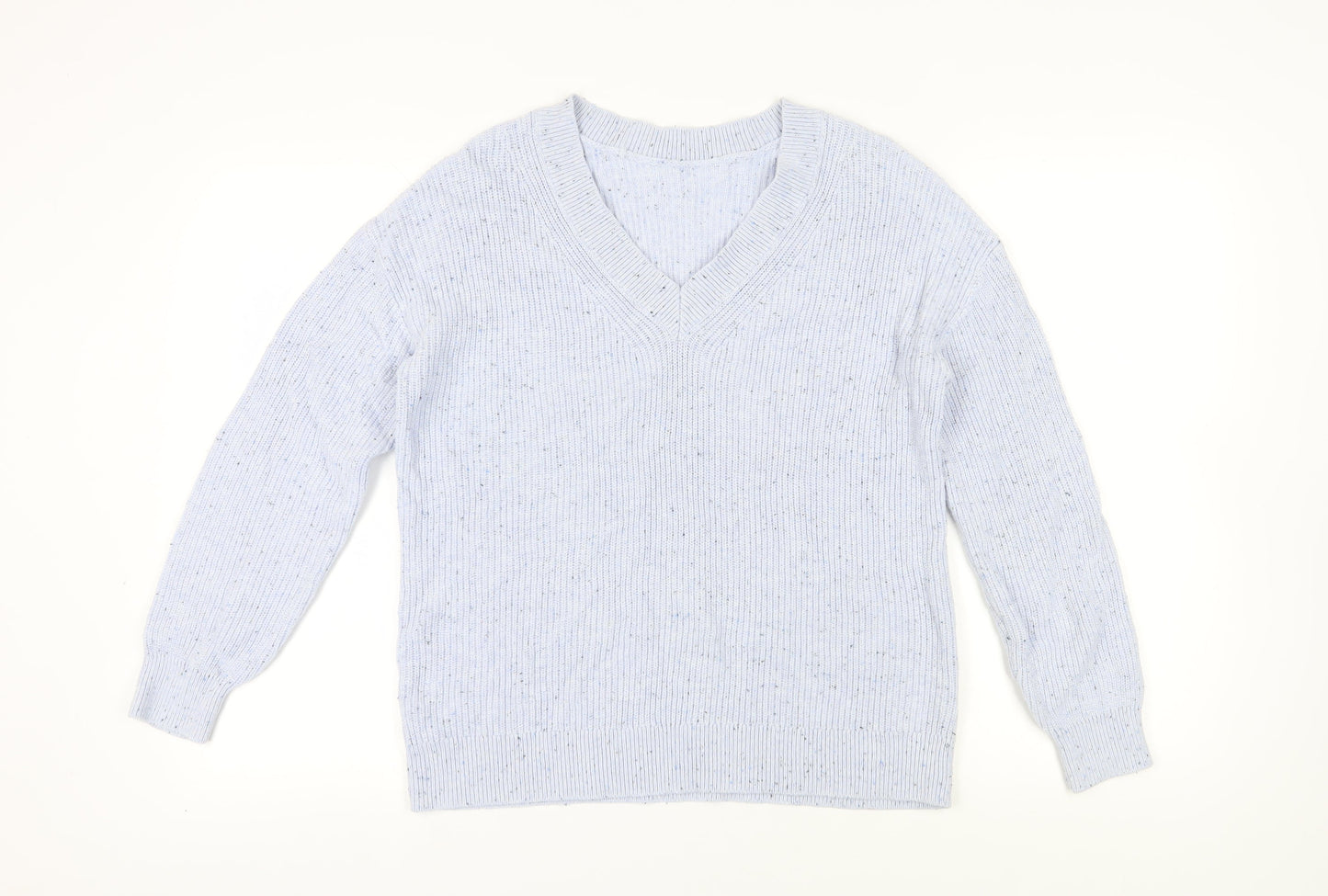 Womens UK Size M Marks and Spencer Blue Jumper Jumper