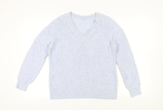 Womens UK Size M Marks and Spencer Blue Jumper Jumper