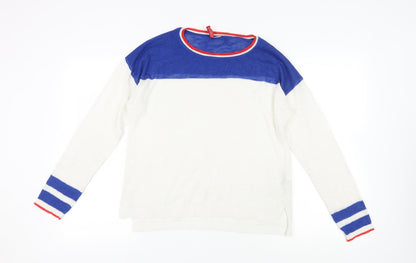 Womens UK Size M H&M Multicoloured Pullover Jumper
