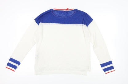 Womens UK Size M H&M Multicoloured Pullover Jumper
