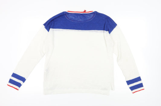 Womens UK Size M H&M Multicoloured Pullover Jumper