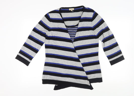 Womens UK Size M CC Multicoloured Cardigan Jumper
