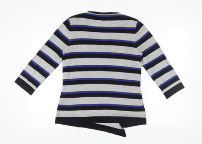 Womens UK Size M CC Multicoloured Cardigan Jumper