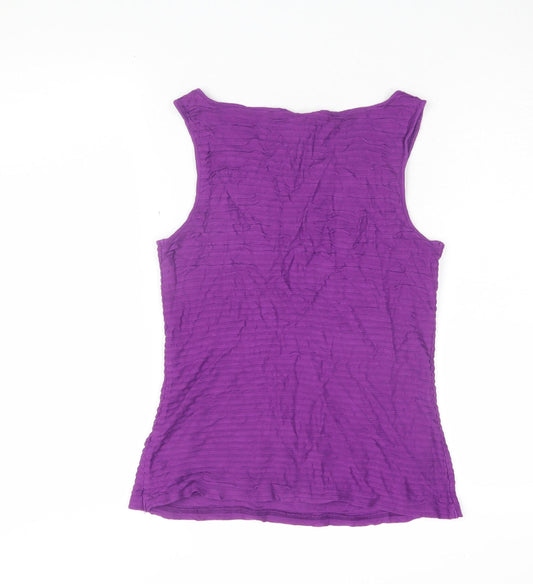 Banana Republic Women's Purple Modal Tank Top S