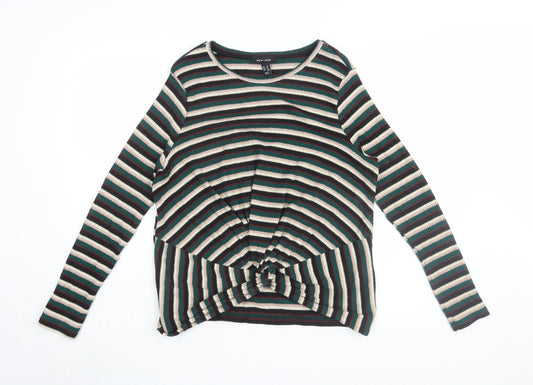 Womens UK Size 14 New Look Multicoloured Basic T-Shirt