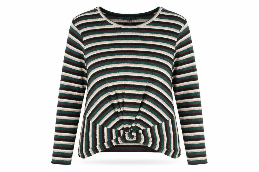 Womens UK Size 14 New Look Multicoloured Basic T-Shirt