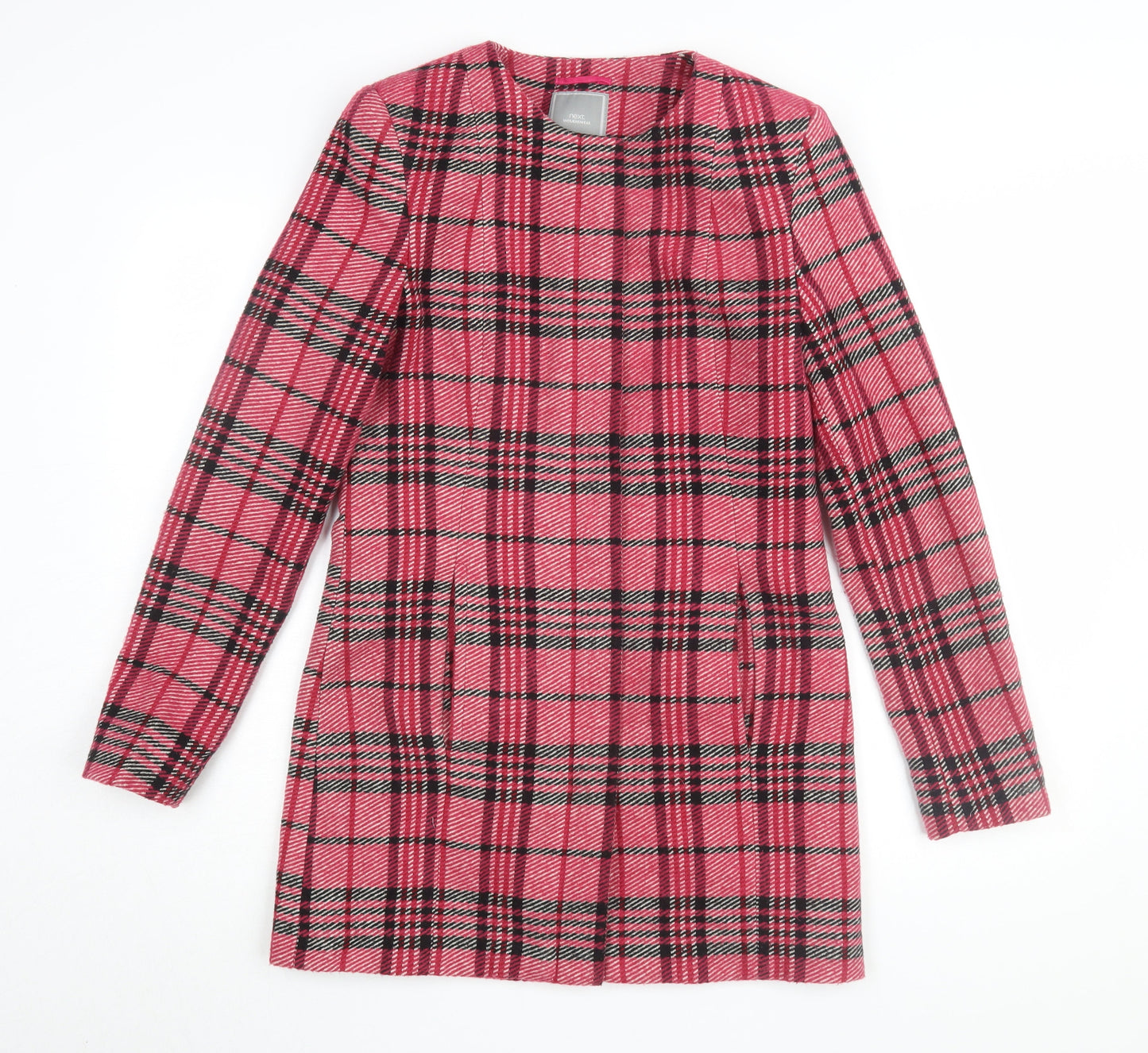 Womens UK Size 8 NEXT Pink Basic Jacket