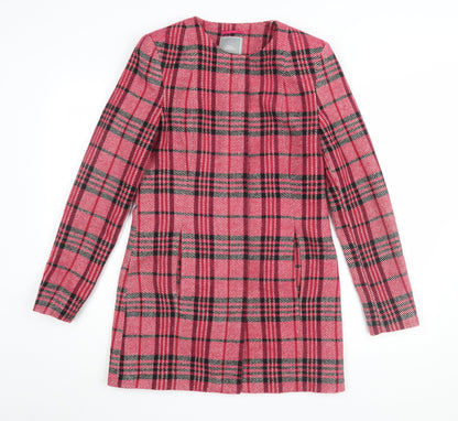 Womens UK Size 8 NEXT Pink Basic Jacket