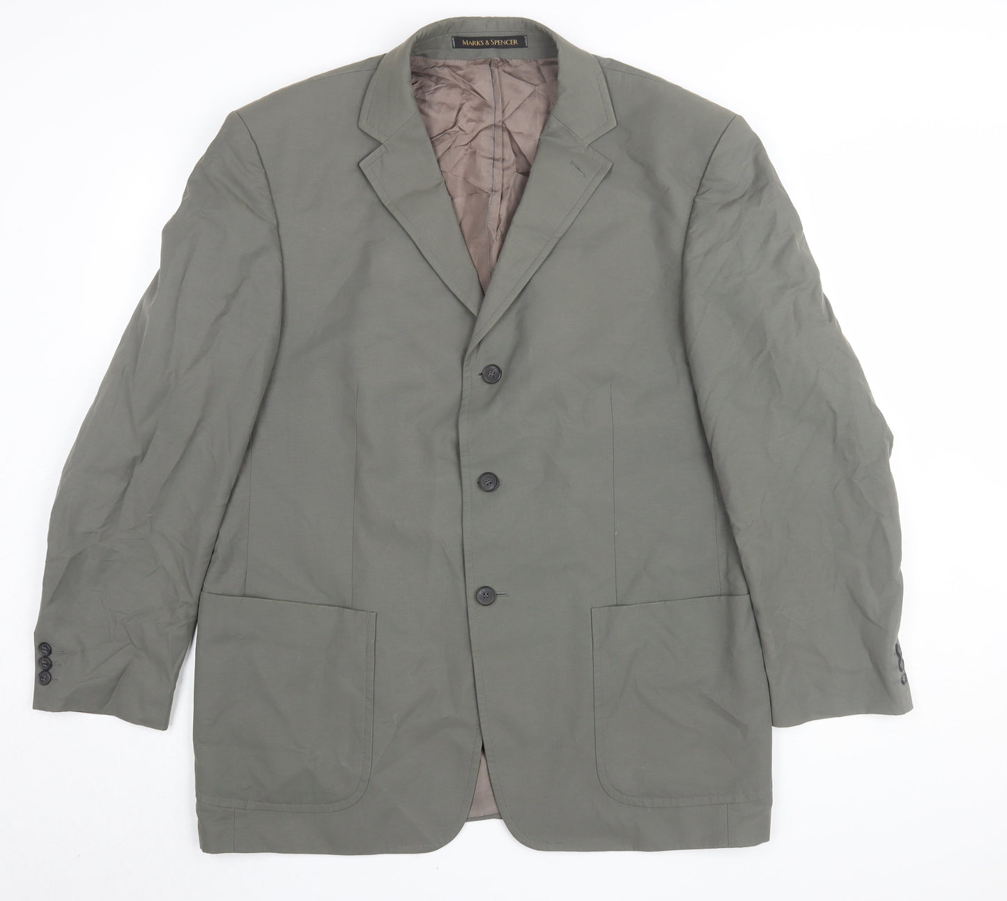 Mens UK Size 44 Marks and Spencer Regular Grey Suit Jacket