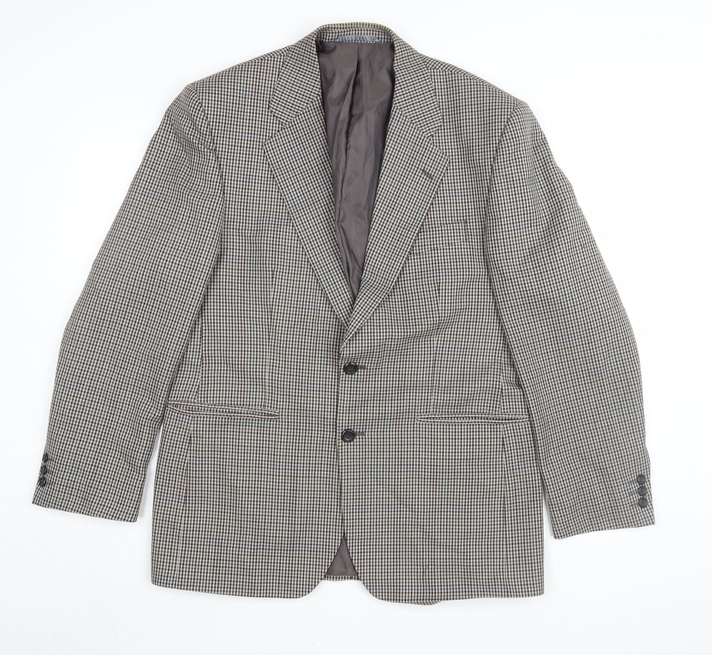 Mens UK Size 40 Scott International Regular Multicoloured Suit Jacket