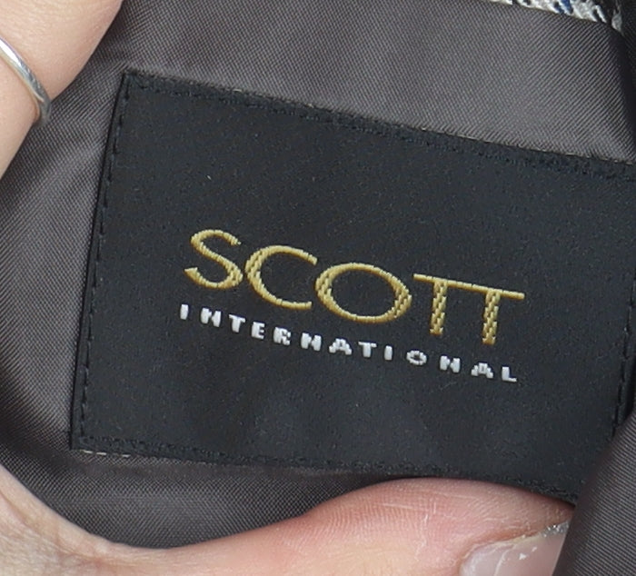 Mens UK Size 40 Scott International Regular Multicoloured Suit Jacket